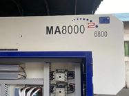 ?a 800 máquina haitiana da modelação por injeção do PVC de Ton Plastic Mold Injection Machine MA8000