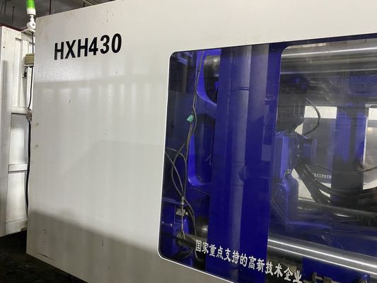 A máquina chinesa da modelação por injeção da parede fina usou Haixiong HXH430 para a caixa do petisco